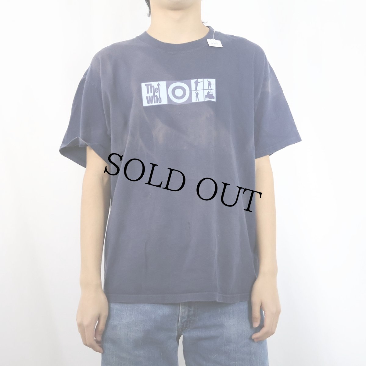 画像3: 2002 The Who "NORTH AMERICAN TOUR" ロックバンドツアーTシャツ NAVY L (3)