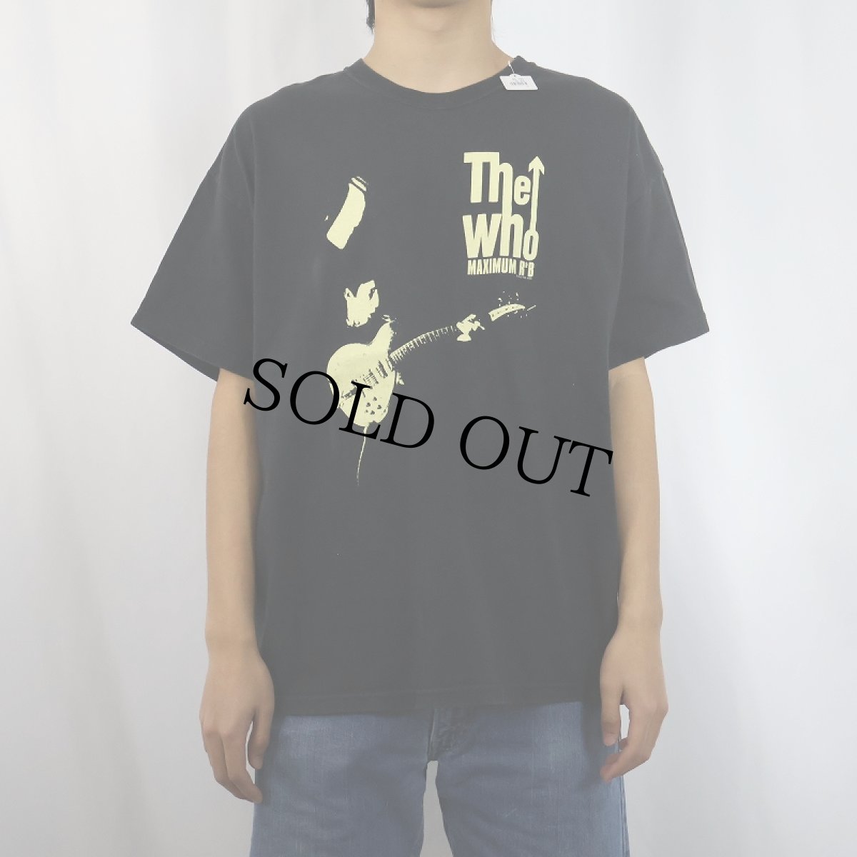 画像2: 2003 The Who "MAXIMUM R&B" ロックバンドプリントTシャツ BLACK XL (2)