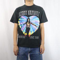 画像3: 90's LENNY KRAVITZ USA製 "UNIVERSAL LOVE TOUR" ミュージシャンツアーTシャツ L (3)