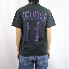 画像4: 90's LENNY KRAVITZ USA製 "UNIVERSAL LOVE TOUR" ミュージシャンツアーTシャツ L (4)