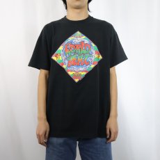 画像3: 1992 WORLD BEAT USA製 レゲエフェスティバルTシャツ BLACK XL (3)