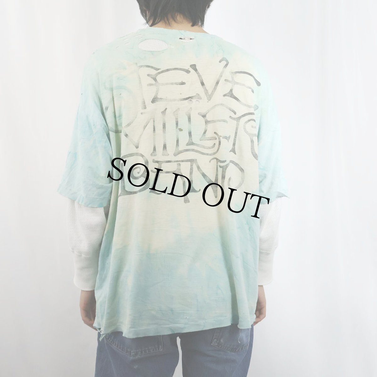 画像4: 80〜90's STEVE MILLER BAND ブルースロックバンド タイダイTシャツ (4)