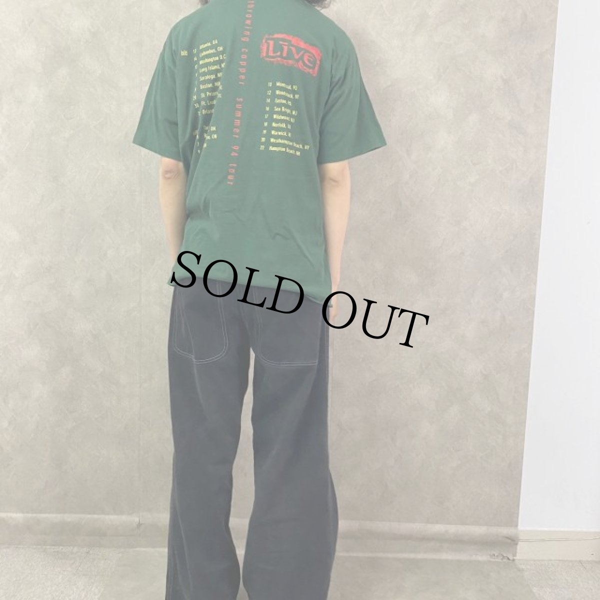 画像4: 90's Throwing Copper USA製 オルタナティブロックバンドツアーTシャツ XL (4)