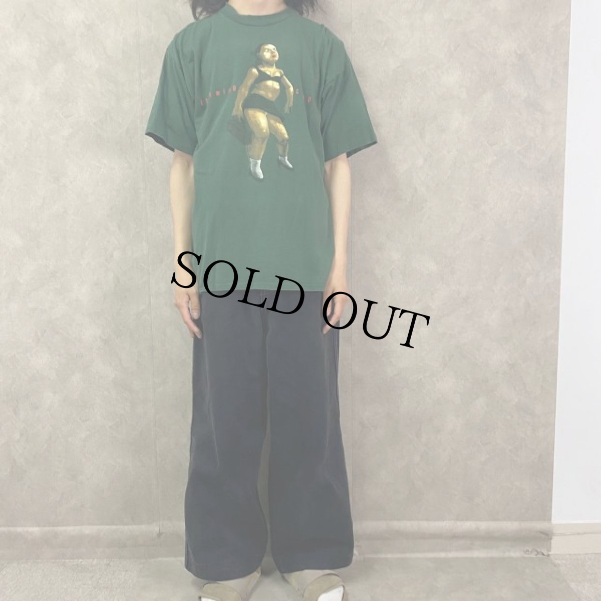 画像2: 90's Throwing Copper USA製 オルタナティブロックバンドツアーTシャツ XL (2)