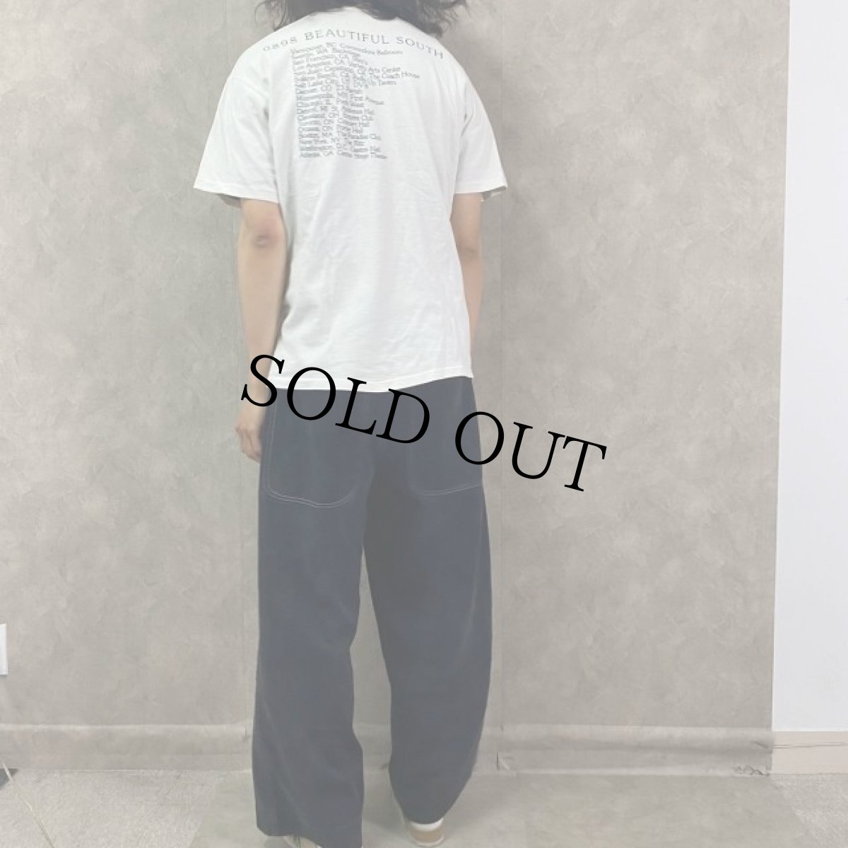 画像4: 90's The Beautiful South USA製 "0898" ロックバンドツアーTシャツ L (4)