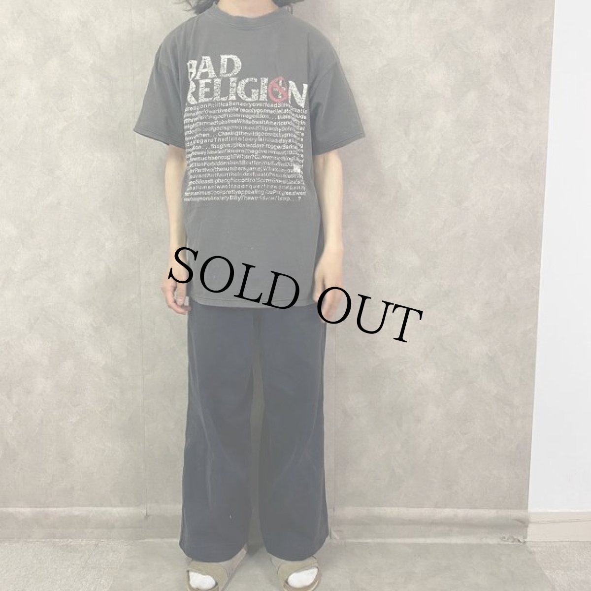 画像3: 90's BAD RELIGION パンクロックバンドTシャツ XL (3)