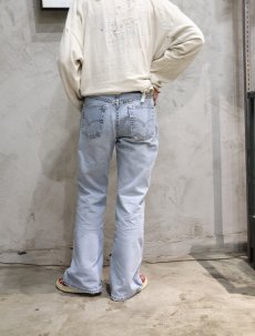 画像5: 【SALE】 Levi's SILVERTAB "hipster flare" ブーツカットデニムパンツ W29 (5)