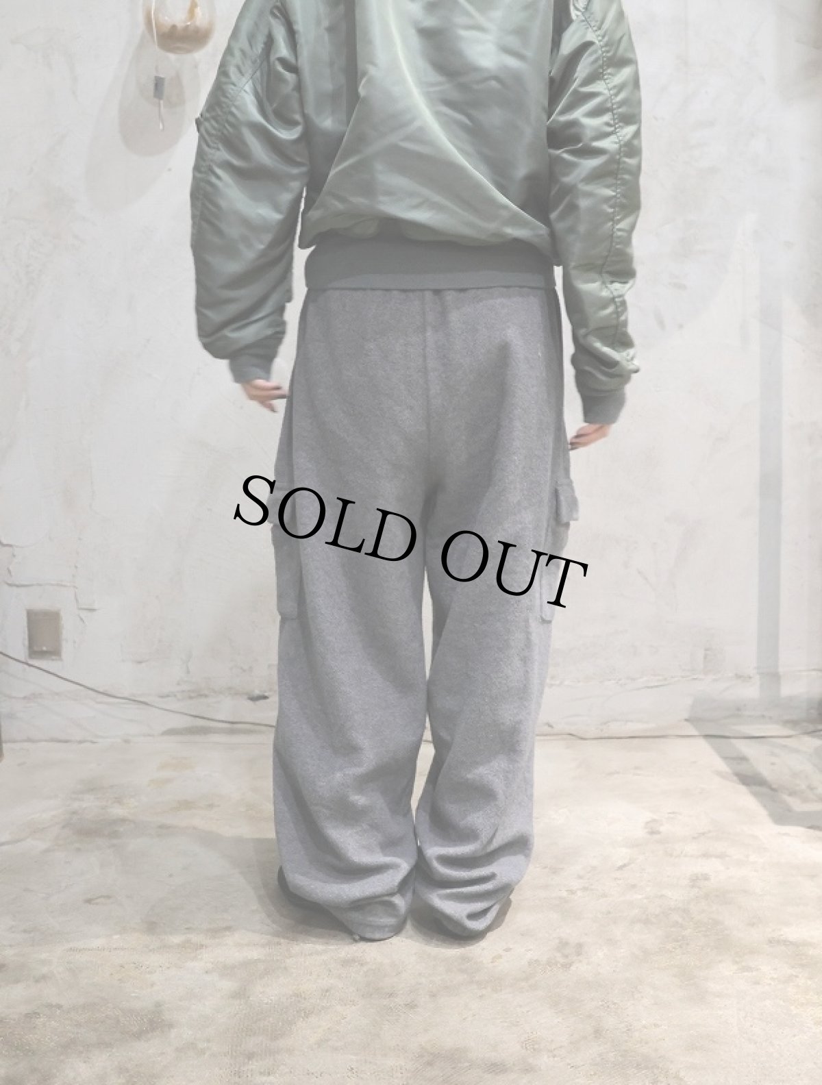 画像4: 90's Prospirit フリースカーゴパンツ L (4)