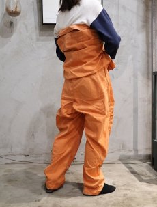 画像4: 60's U.S.AIR FORCE K-2B VERY LIGHT ORANGE FLYING SUIT MEDIUM-REGULAR (4)