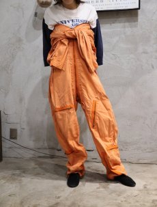 画像3: 60's U.S.AIR FORCE K-2B VERY LIGHT ORANGE FLYING SUIT MEDIUM-REGULAR (3)