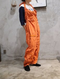 画像1: 60's U.S.AIR FORCE K-2B VERY LIGHT ORANGE FLYING SUIT MEDIUM-REGULAR (1)