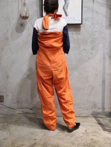 画像4: 60's U.S.AIR FORCE K-2B VERY LIGHT ORANGE FLYING SUIT MEDIUM-REGULAR (4)