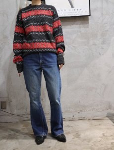 画像1: 50〜60's McGREGOR USA製 ノルディック柄 アクリルニットセーター SIZE42 (1)