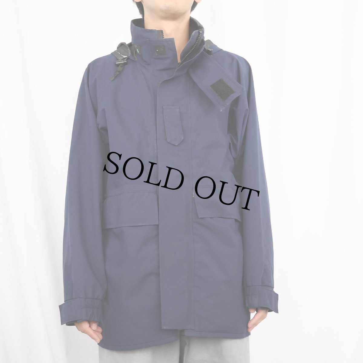 画像2: PROPPER USCG "GORE-TEX" FOUL WEATHER PARKA II NAVY SS (2)