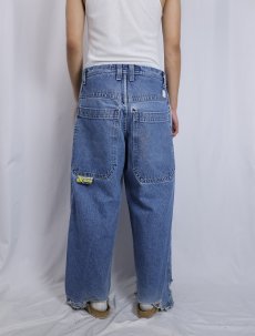 画像4: JNCO JEANS USA製 "Jester" パッチ付き デニムパンツ W33 (4)