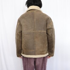 画像3: B-3 TYPE ムートンフライトジャケット  (3)