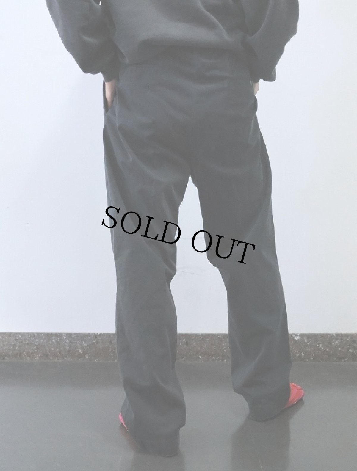 画像2: POLO Ralph Lauren "ETHAN PANT" 2タックチノトラウザーズ BLACK W34 (2)