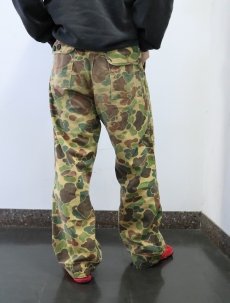 画像3: 80's canvasback ダックハンターカモ柄 ハンティングパンツ W34 (3)