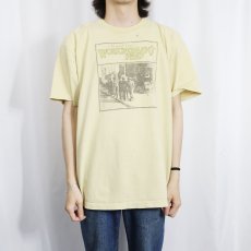 画像2: 80's USA製 "RUN FOR HEARTS I" イラストプリントTシャツ L (2)