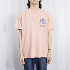 画像3: 90's GRAVITY GRAPHICS USA製 "sailfish marina" 魚イラストプリントTシャツ L (3)