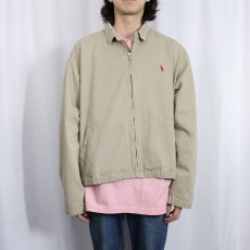 画像2: POLO Ralph Lauren ロゴ刺繍 コットンスイングトップ L (2)