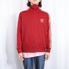 画像2: 70〜80's adidas ロゴプリント トラックジャケット M (2)
