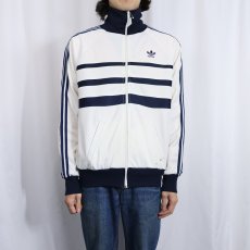 画像2: 70〜80's adidas ロゴ刺繍 トラックジャケット  (2)