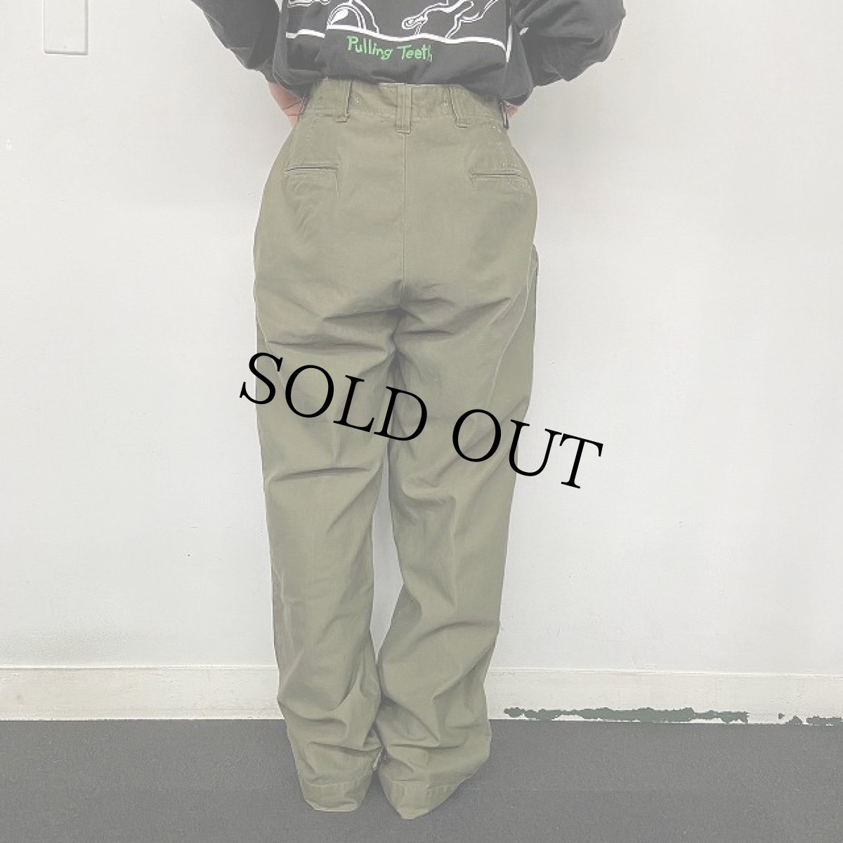 画像4: 40's U.S.ARMY M-43 フィールドパンツ W28-31 (4)