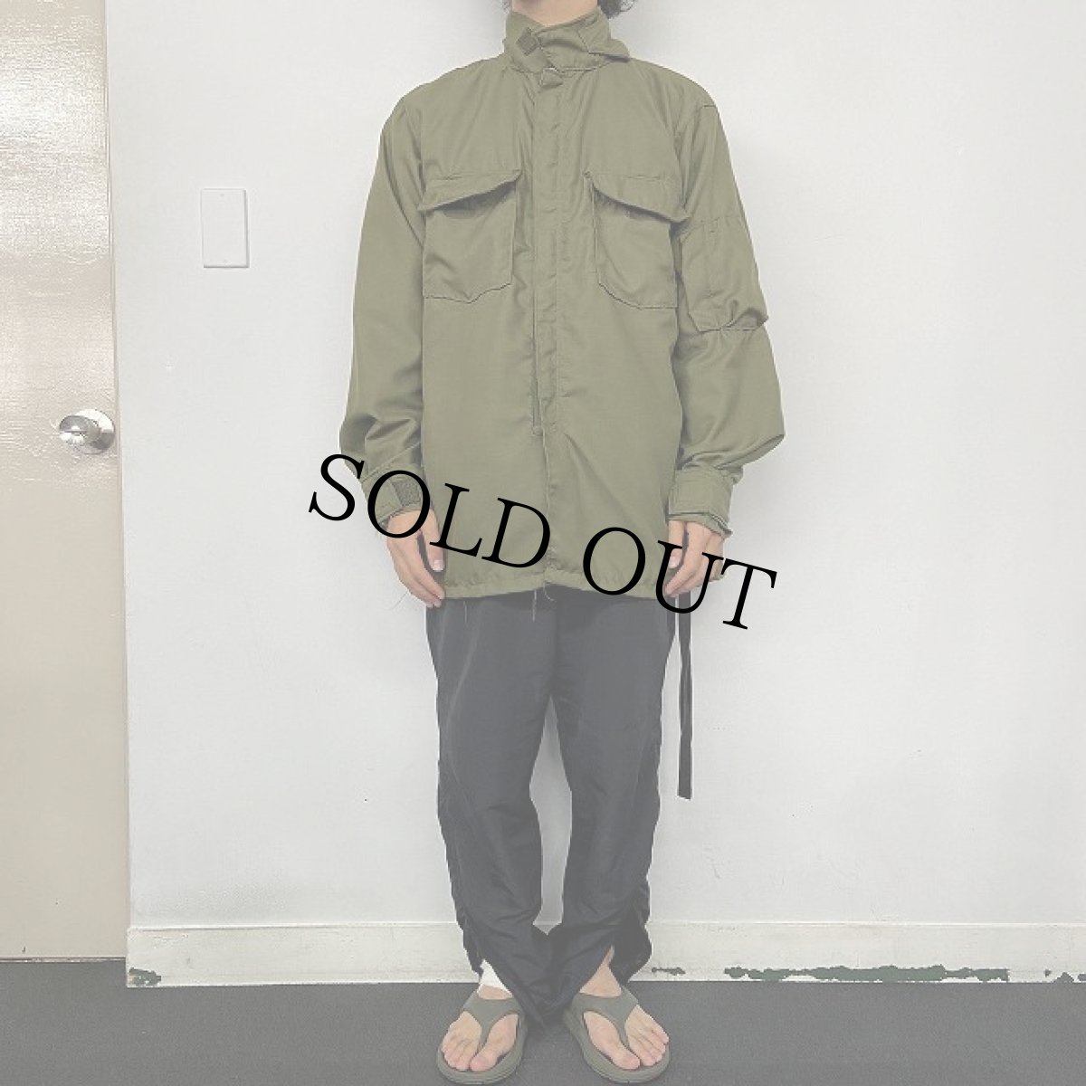 画像2: 70's U.S.ARMY ノーメックス ヘリクルーシャツ LARGE-LONG (2)