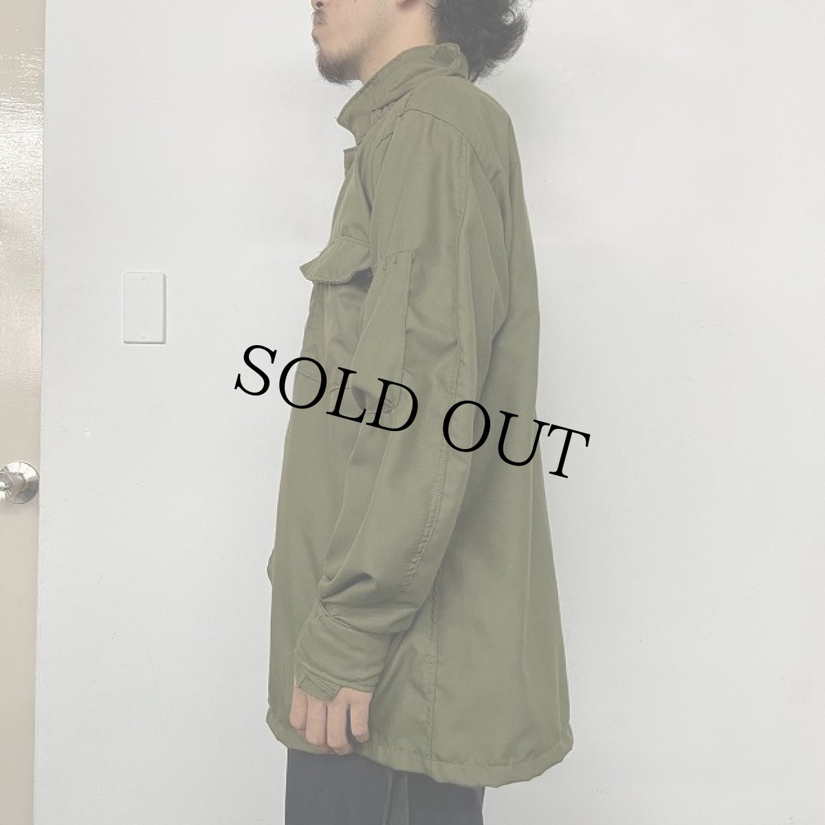 画像4: 70's U.S.ARMY ノーメックス ヘリクルーシャツ LARGE-LONG (4)