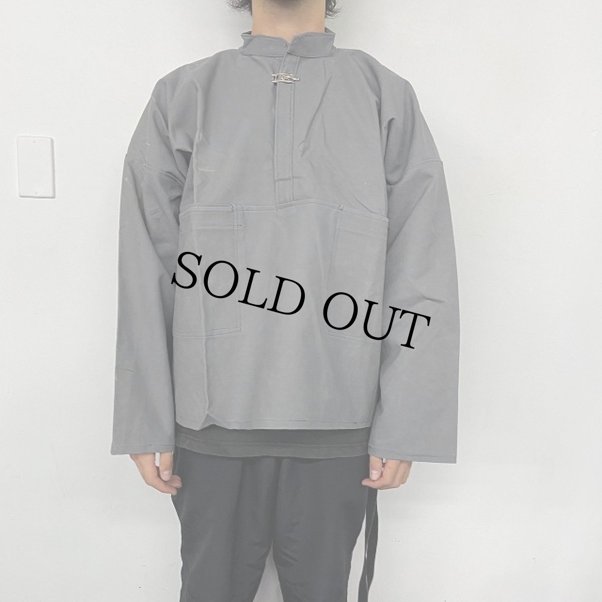 画像3: 40〜50's イタリア海軍 キャンバススモック (3)