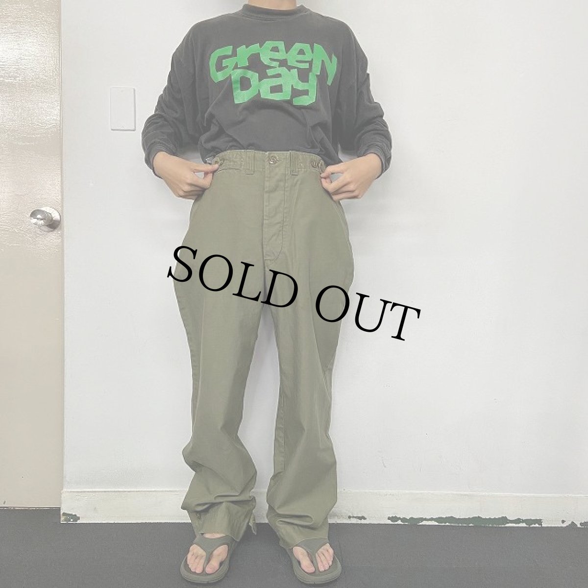 画像6: 40's U.S.ARMY M-43 フィールドパンツ W28-31 (6)