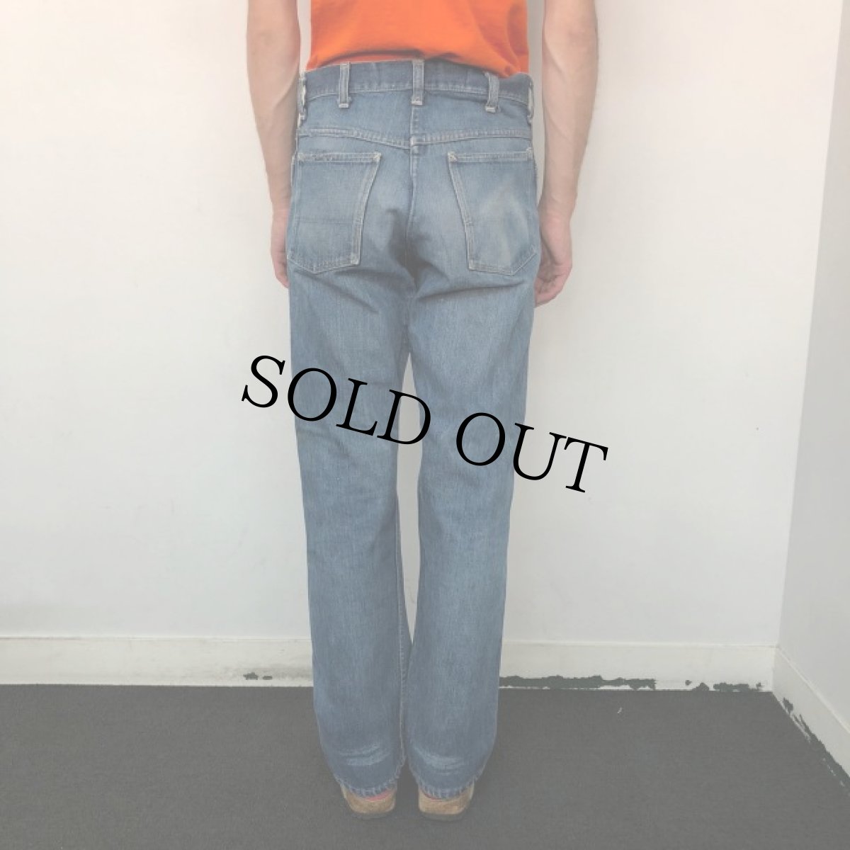 画像5: 60's〜 STORE BRAND 5ポケット デニムパンツ W29 (5)