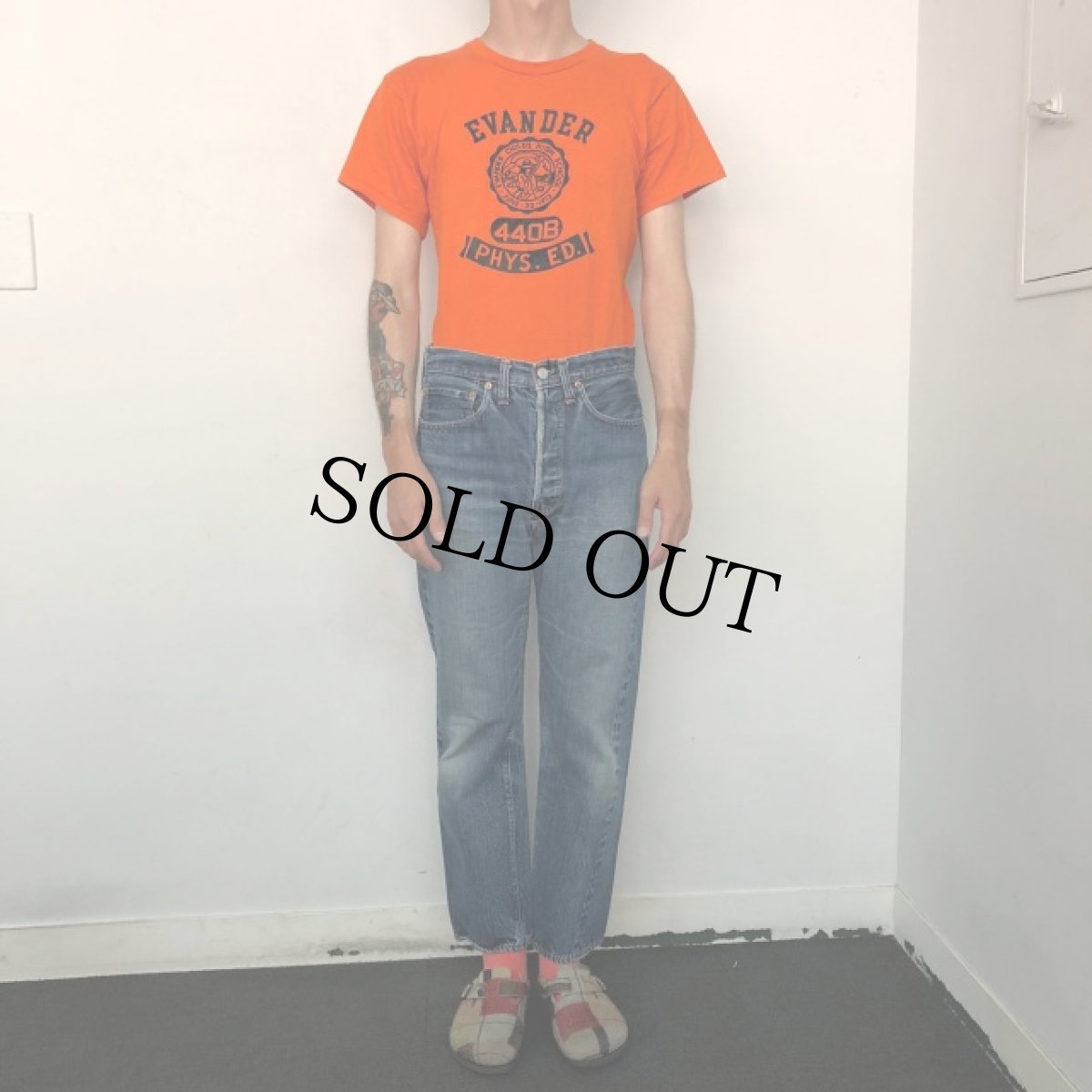 画像2: 70's LEVI'S 501 66前期 デニムパンツ W29 (2)