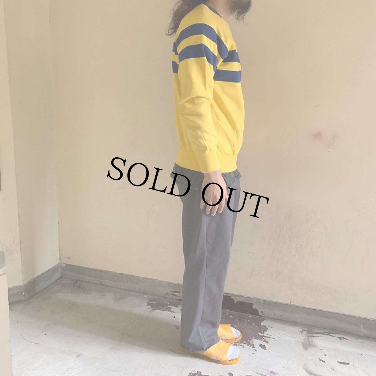 画像3: Polo by Ralph Lauren ユニバッチ付き 前Vスウェット XL (3)