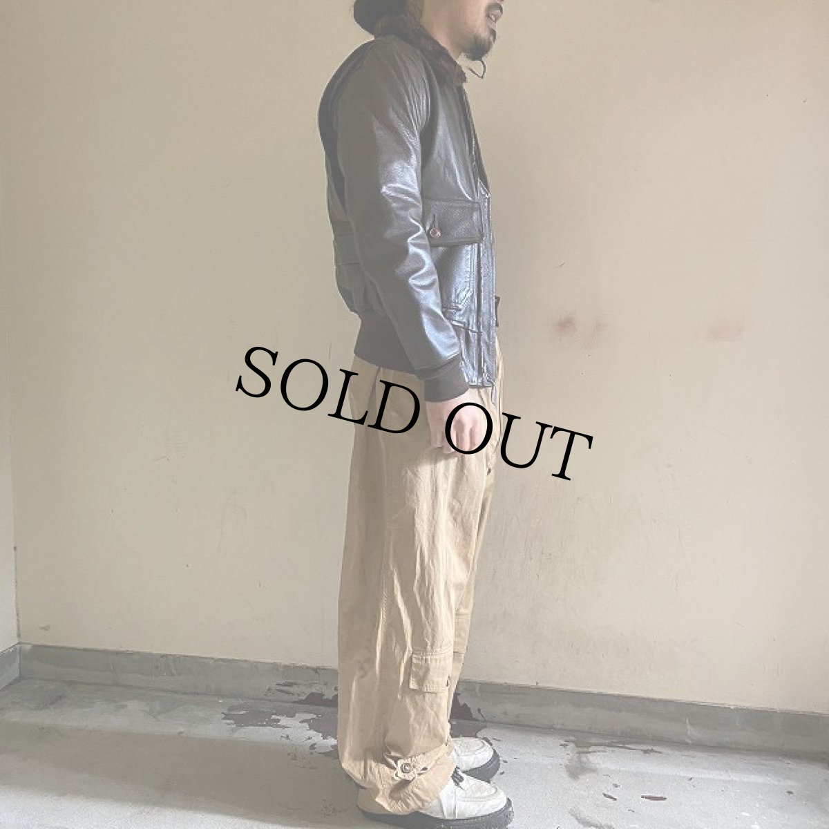 画像3: 60's U.S.NAVY G-1 フライトジャケット size36 (3)