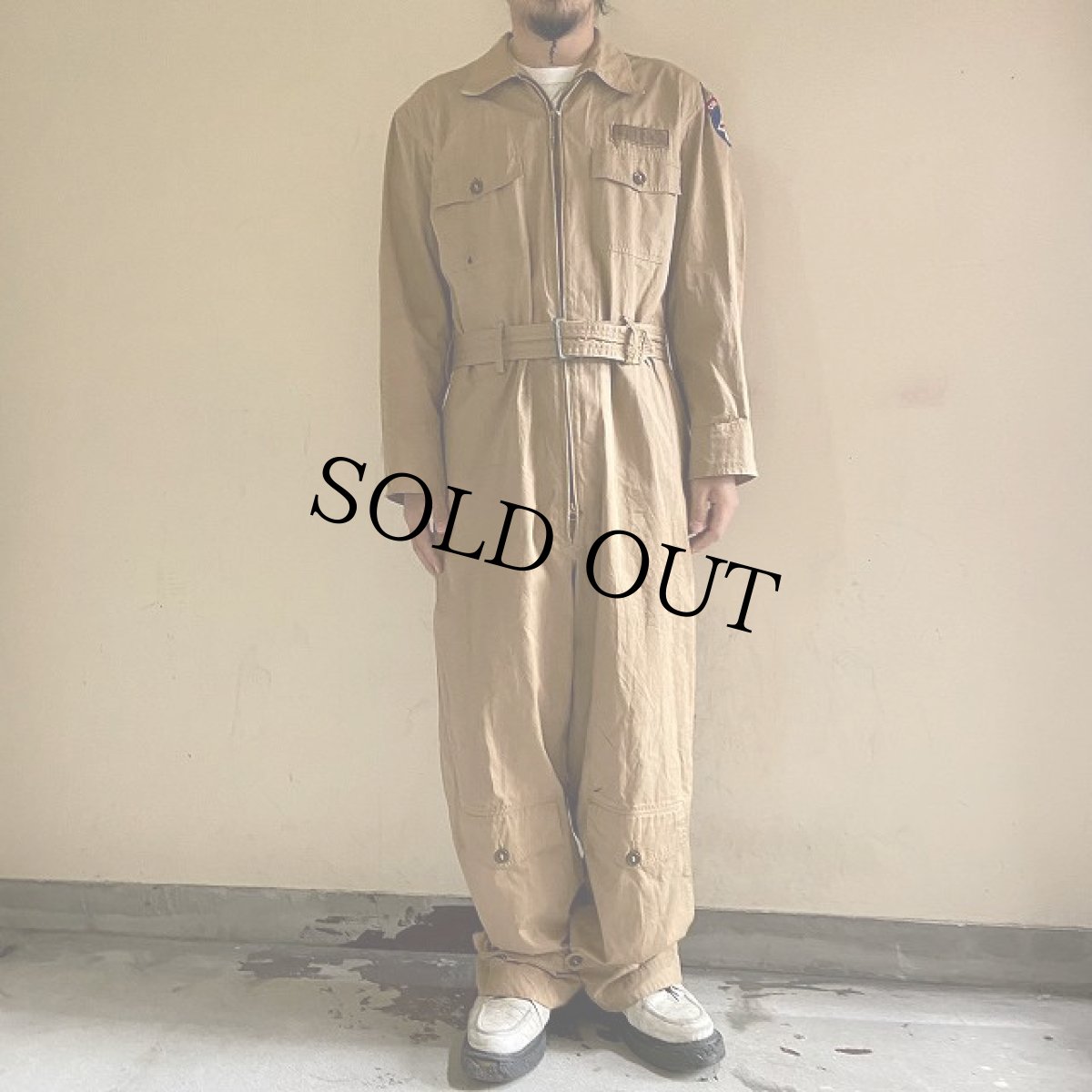 画像2: 40's U.S.ARMY AIR FORCE AN-S-31A サマーフライトスーツ (2)