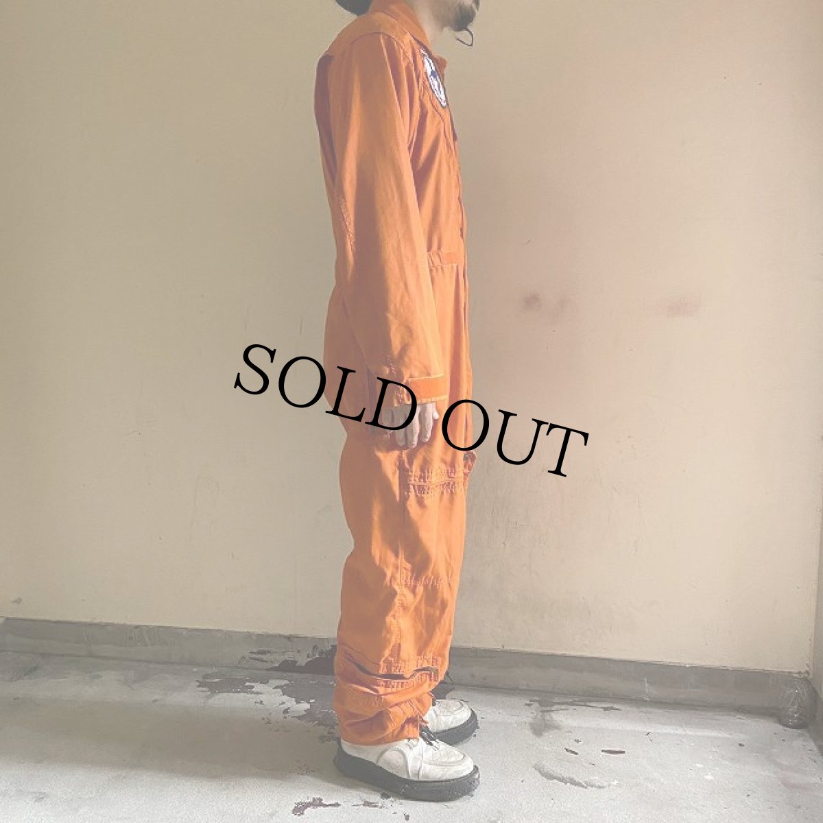 画像3: U.S.NAVY CWU-28/P フライトスーツ ORANGE (3)