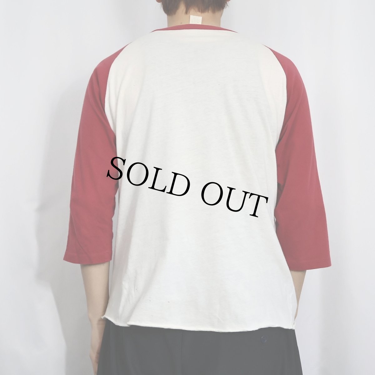 画像3: 80's KRAFTWERK USA製 エレクトロミュージックグループ ラグランロンT XL (3)