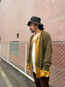 画像3: 【SALE】STRANGE TRIP 2021AW "MIX MOHAIR CARDIGAN" KHAKI×CAMEL 【M】 (3)