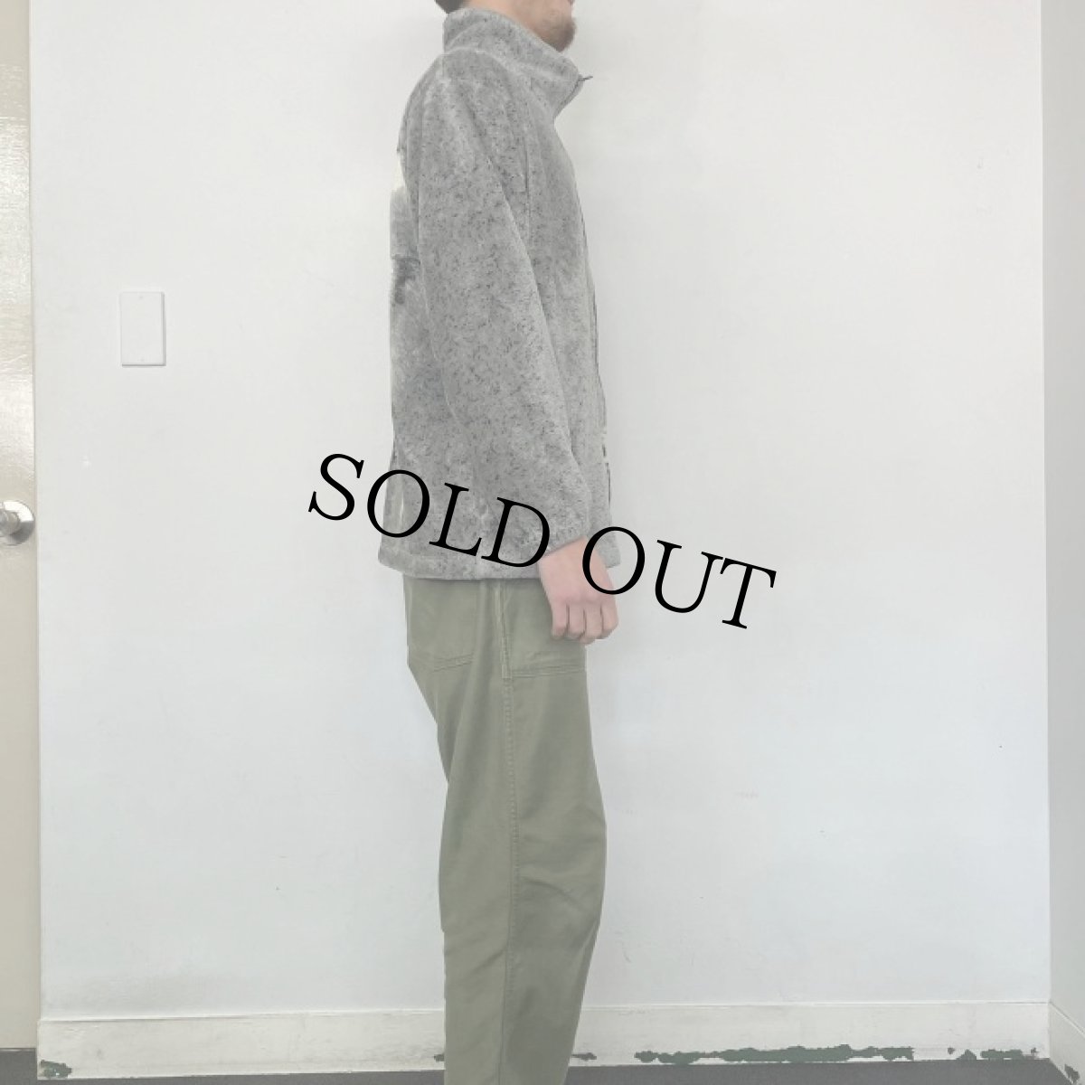 画像4: NORTHERN LIFESTYLES CANADA製 オオカミ柄 フリースジャケット (4)