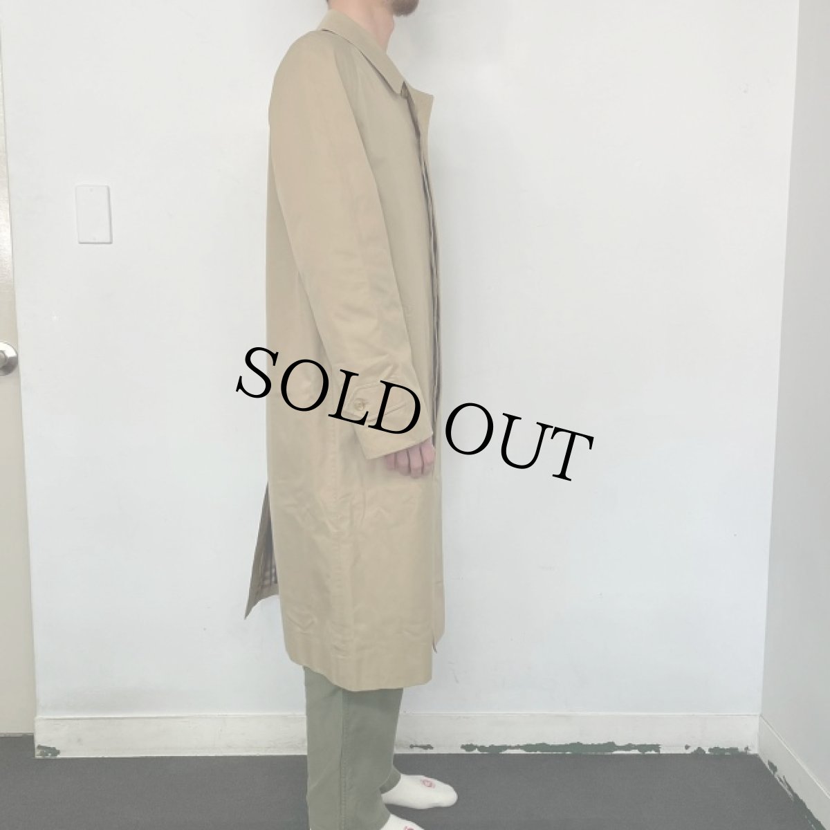 画像5: 〜90's Burberrys ENGLAND製 ステンカラーコート (5)