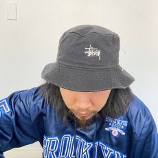 画像2: 90's STUSSY USA製 バケットハット LARGE/X-LARGE DEADSTOCK (2)