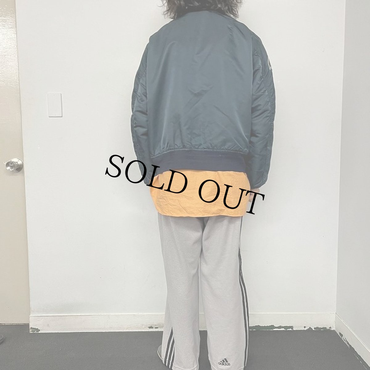 画像5: 90's〜 ALPHA INDUSTRIES,INC. 民間用 MA-1 フライトジャケット XX-LARGE (5)