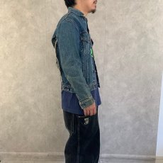 画像3: 60〜70's LEVI'S 70505 BIGE 4th デニムジャケット (3)