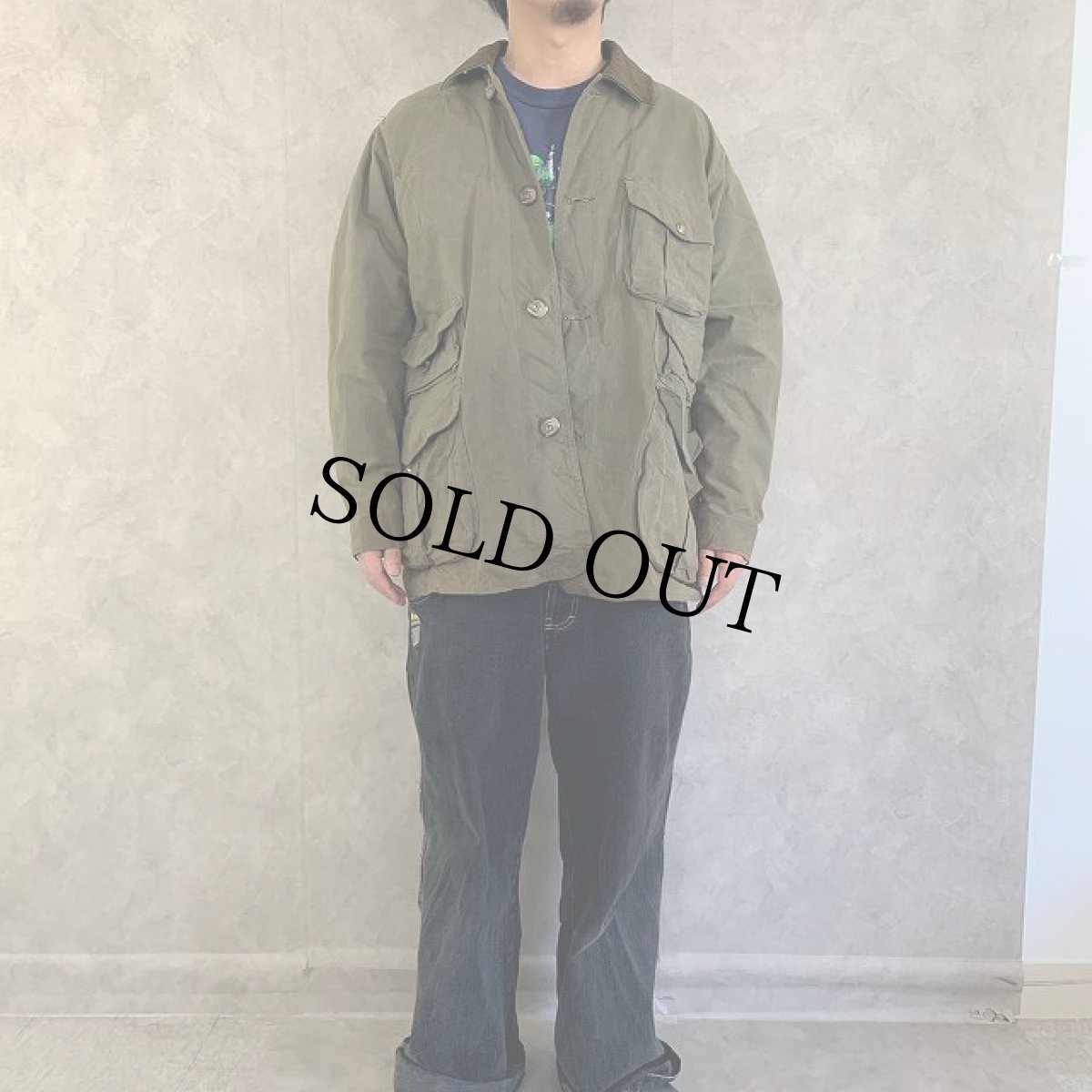 画像2: 60〜70's C.C.FILSON CO. オイルドハンティングジャケット L (2)