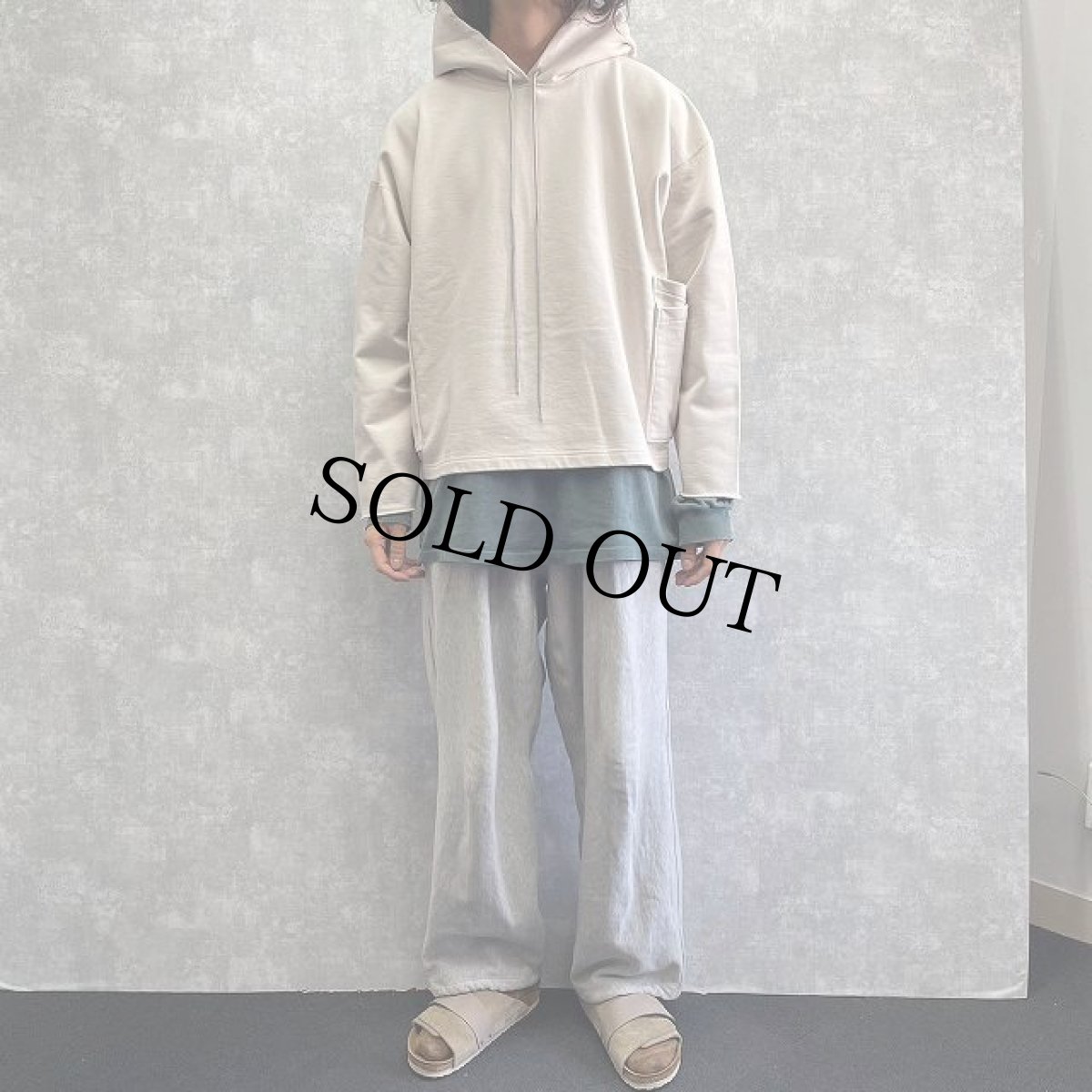 画像5: 【SALE】  GOFUKUSAY "CROSS POCKET FOODIE" L.BEIGE 【FREE SIZE】 (5)