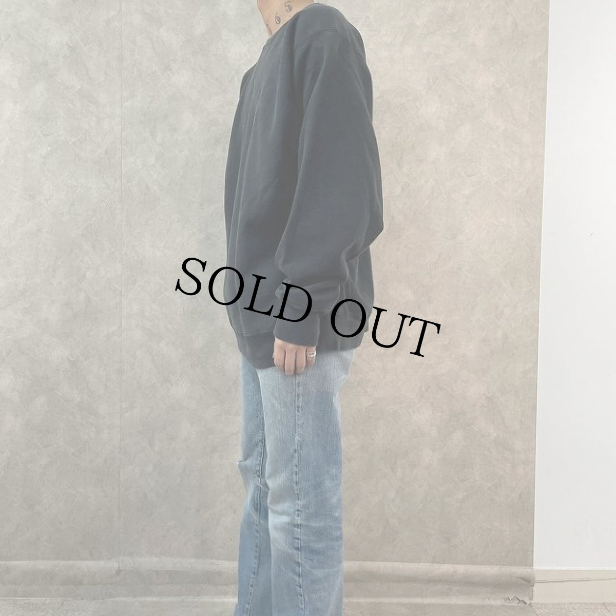 画像3: 90's Hanes USA製 "CUTTERS OUTDOOR CAFE" ロゴ刺繍スウェット XL (3)