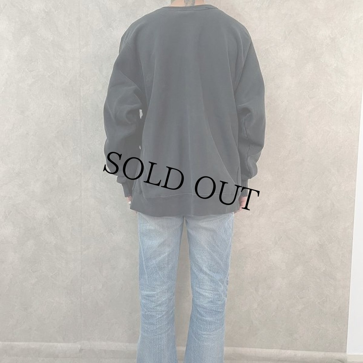 画像4: 90's Hanes USA製 "CUTTERS OUTDOOR CAFE" ロゴ刺繍スウェット XL (4)