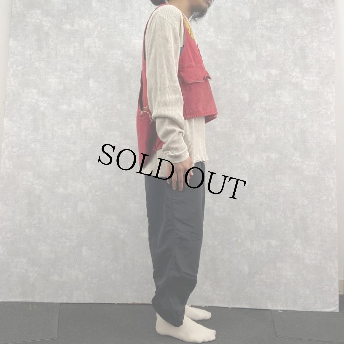 画像3: 50's〜 パッチ付き ハンティングベスト (3)